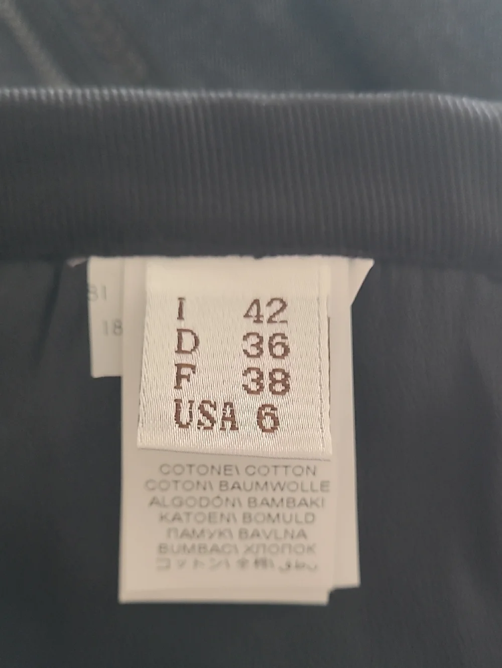Brunello Cucinelli Dark Navy Pleated Skirt with Sequin Stripes - Picture 8 of 9